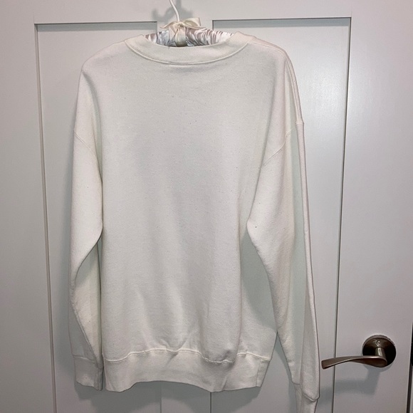 Women’s white logo sweatshirt. - Picture 5 of 5
